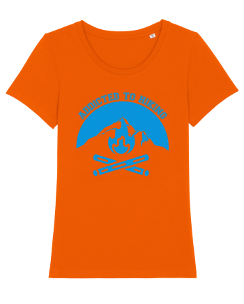 Addicted To Hiking Bright Orange
