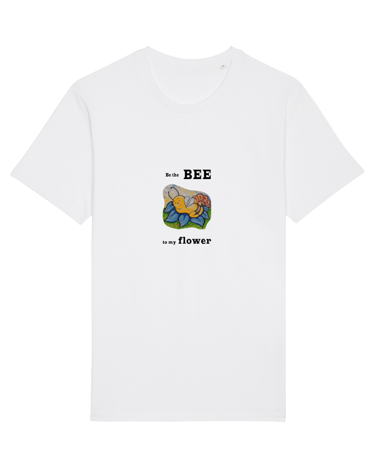 Tricou mânecă scurtă Unisex Rocker White