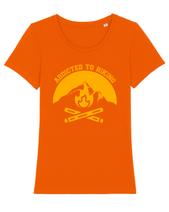 Addicted To Hiking Bright Orange