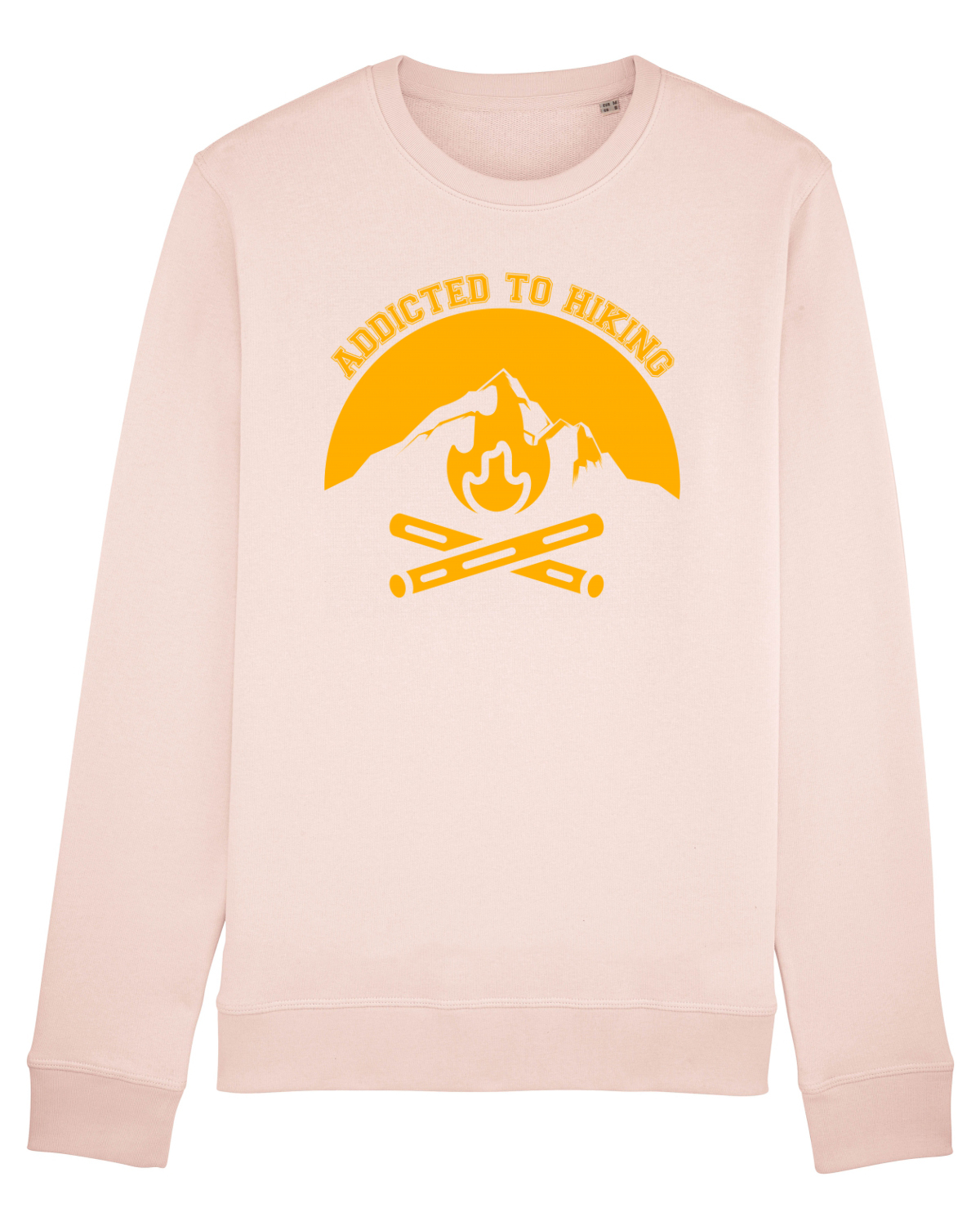 Bluză mânecă lungă Unisex Rise Candy Pink