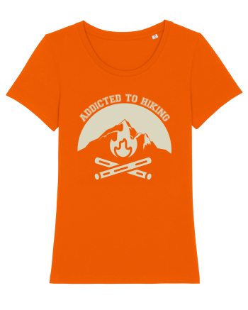 Addicted To Hiking Bright Orange