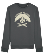 Addicted To Hiking Bluză mânecă lungă Unisex Rise