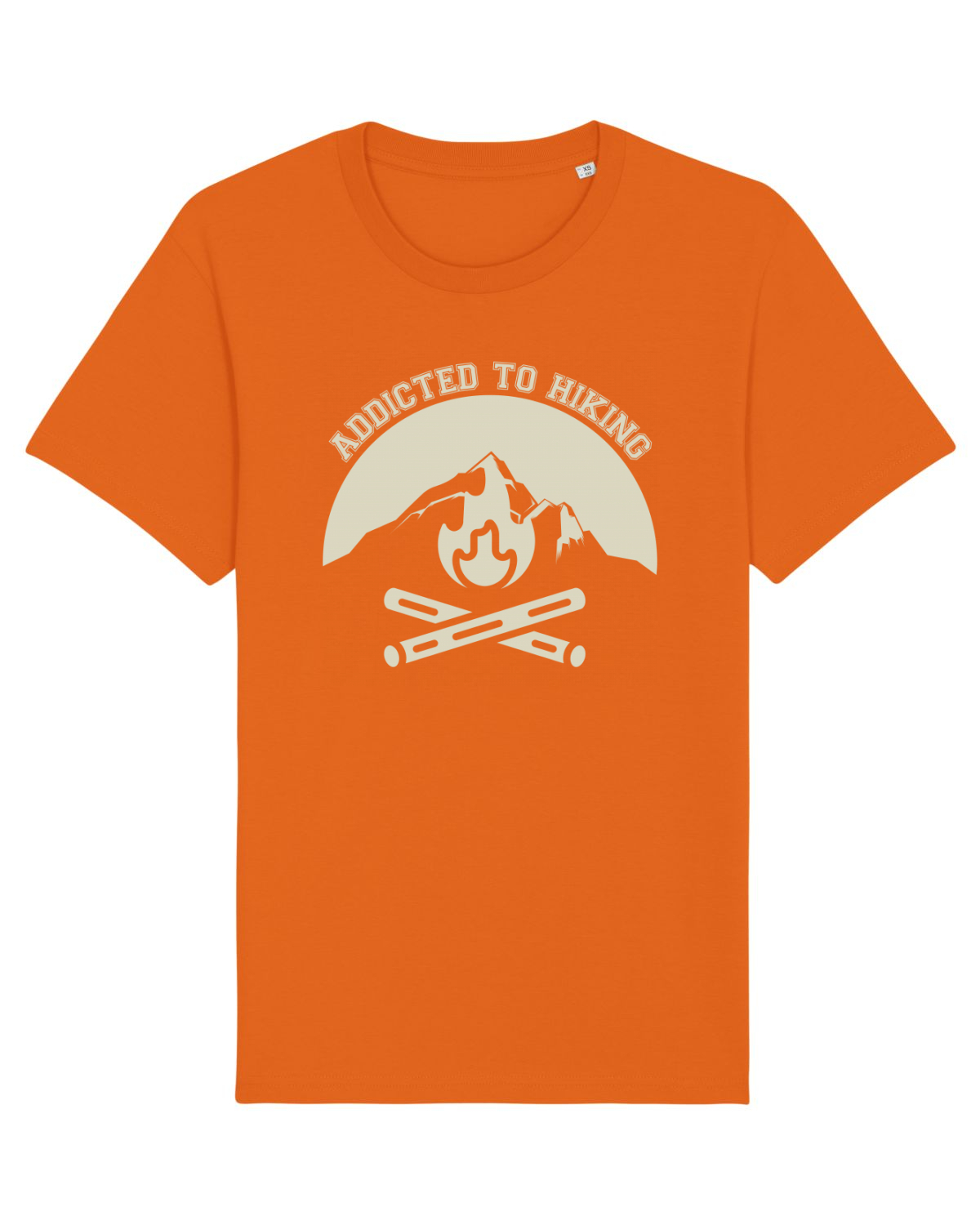 Tricou mânecă scurtă Unisex Rocker Bright Orange