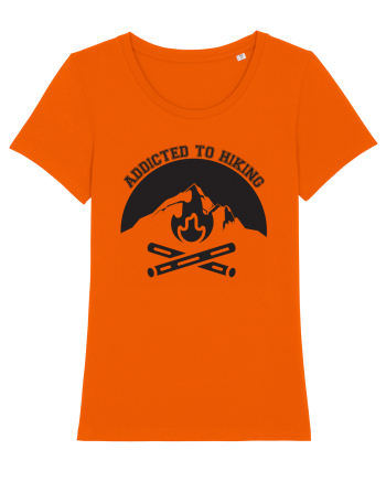 Addicted To Hiking Bright Orange
