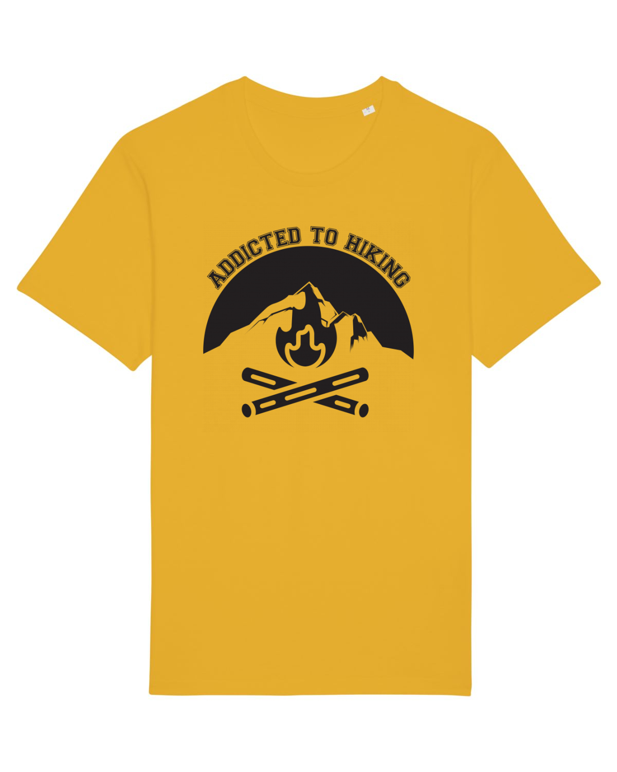 Tricou mânecă scurtă Unisex Rocker Spectra Yellow
