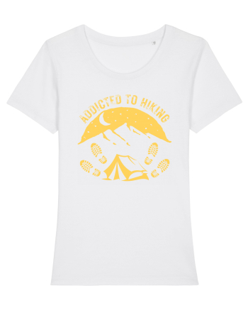 Addicted To Hiking White