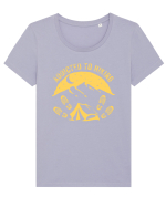 Addicted To Hiking Tricou mânecă scurtă guler larg fitted Damă Expresser