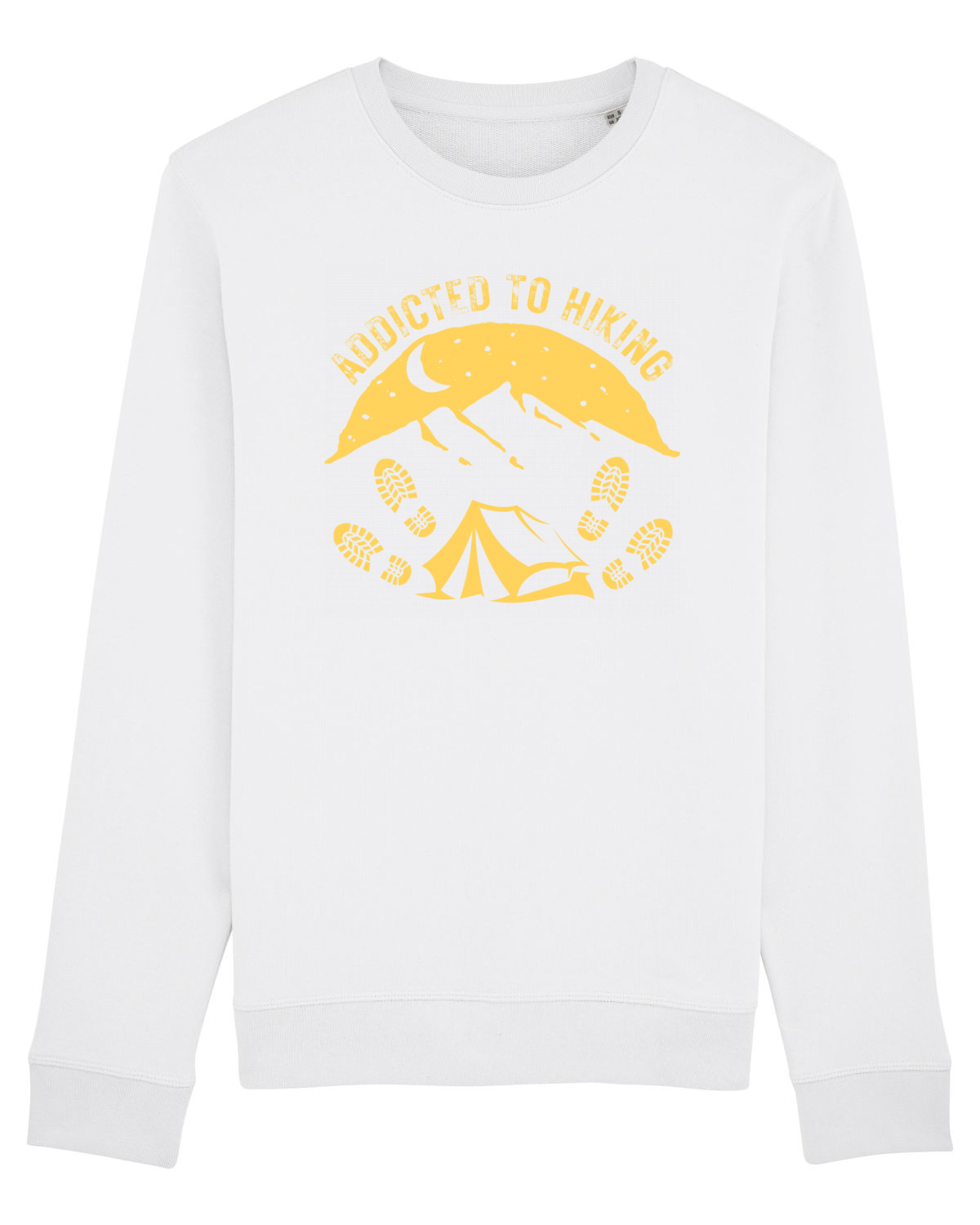 Bluză mânecă lungă Unisex Rise White