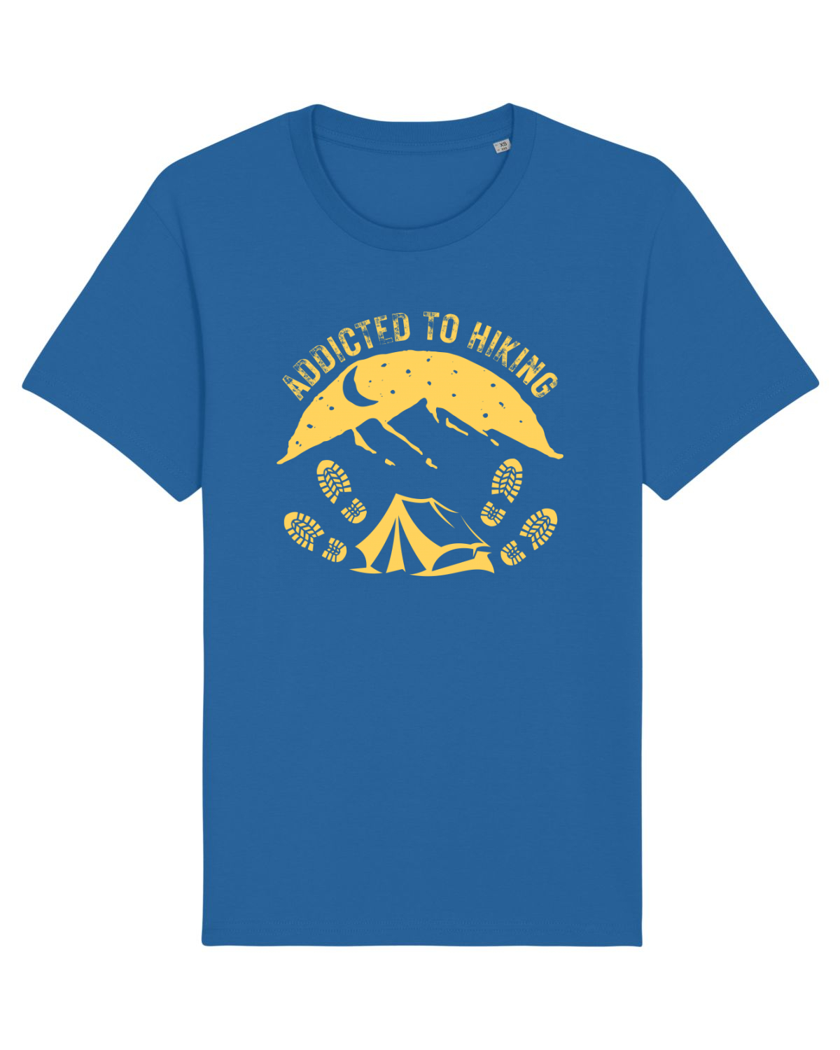 Tricou mânecă scurtă Unisex Rocker Royal Blue