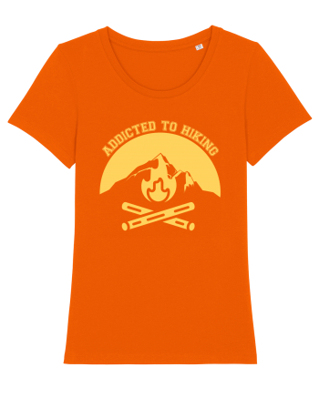 Addicted To Hiking Bright Orange