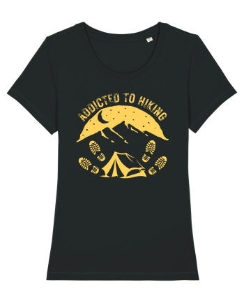 Addicted To Hiking Black
