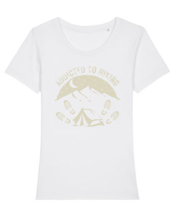 Addicted To Hiking White