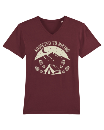 Addicted To Hiking Burgundy