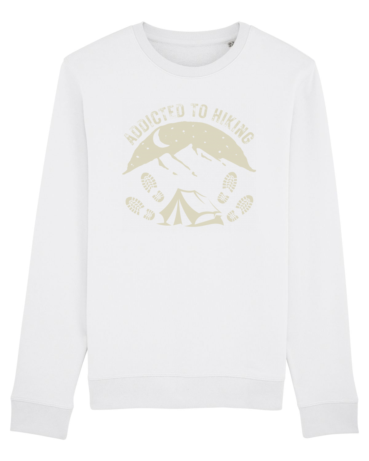 Bluză mânecă lungă Unisex Rise White