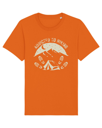 Addicted To Hiking Bright Orange