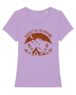 Addicted To Hiking Tricou mânecă scurtă guler larg fitted Damă Expresser