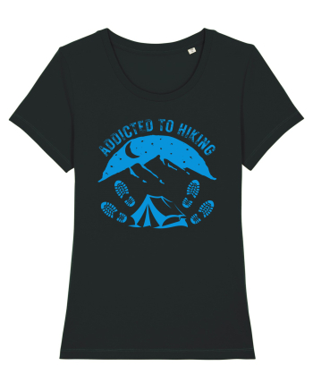 Addicted To Hiking Black