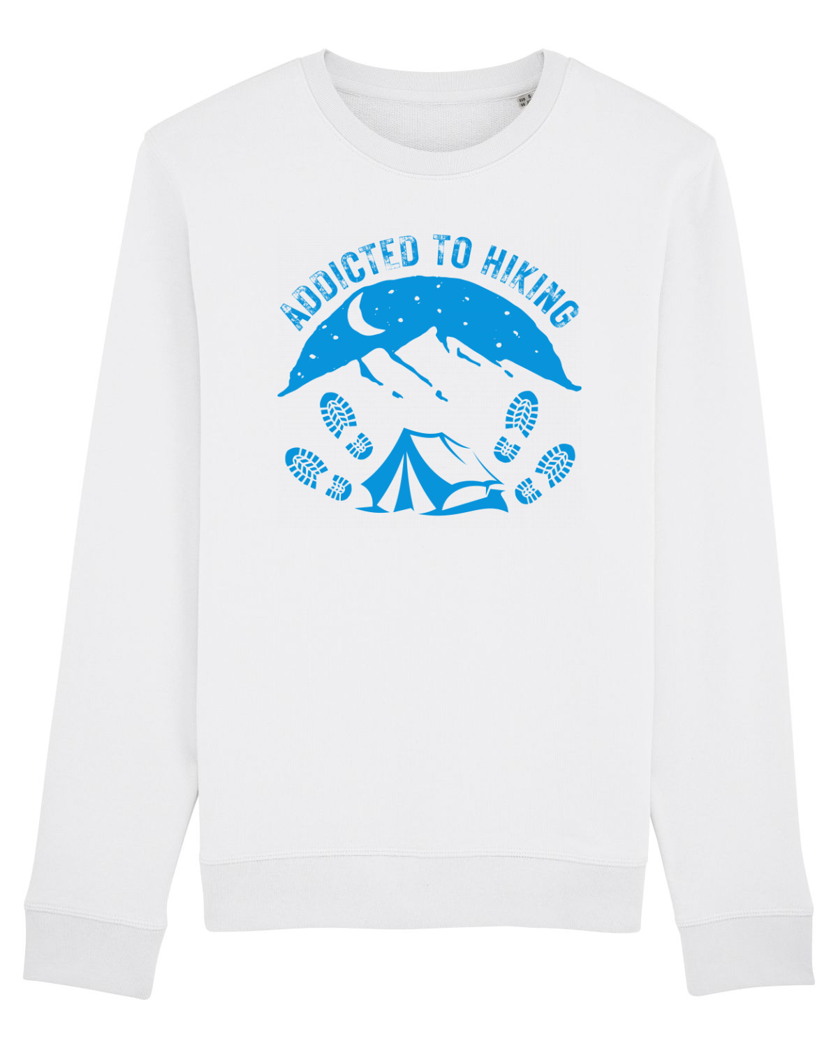 Bluză mânecă lungă Unisex Rise White