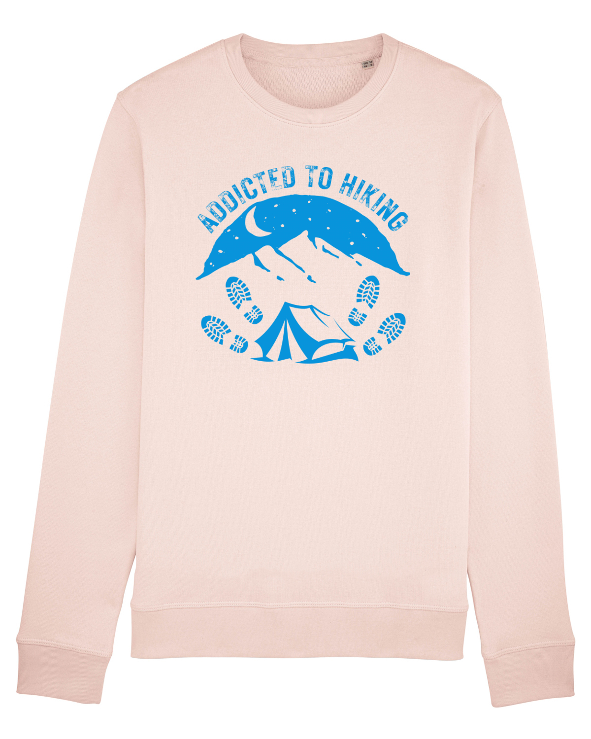 Bluză mânecă lungă Unisex Rise Candy Pink