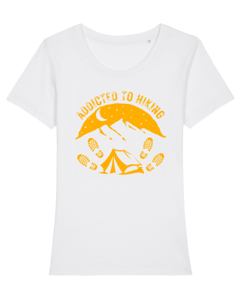 Addicted To Hiking White