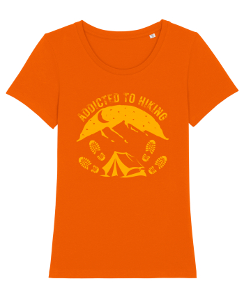 Addicted To Hiking Bright Orange