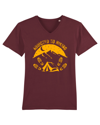 Addicted To Hiking Burgundy