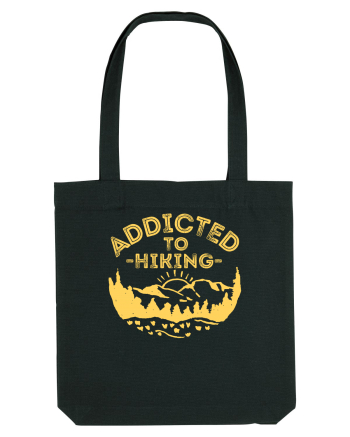 Addicted To Hiking Black