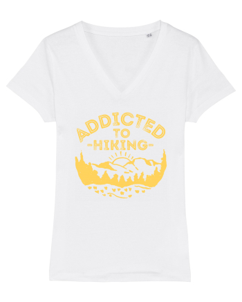 Addicted To Hiking White