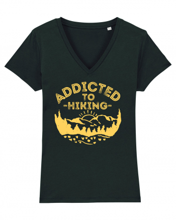 Addicted To Hiking Black