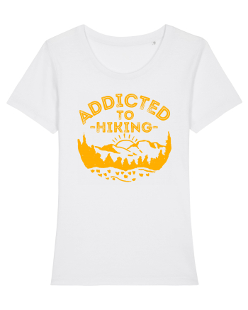 Addicted To Hiking White