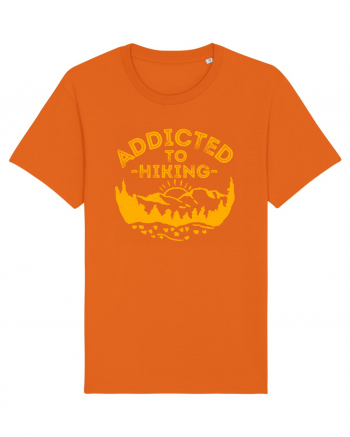 Addicted To Hiking Bright Orange