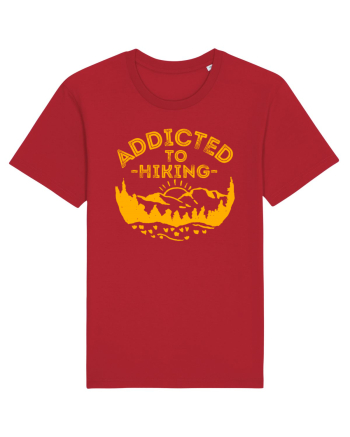 Addicted To Hiking Red
