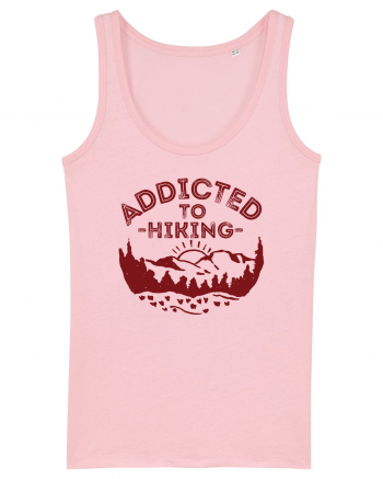 Addicted To Hiking Cotton Pink