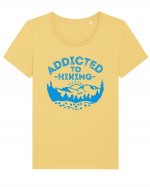 Addicted To Hiking Tricou mânecă scurtă guler larg fitted Damă Expresser