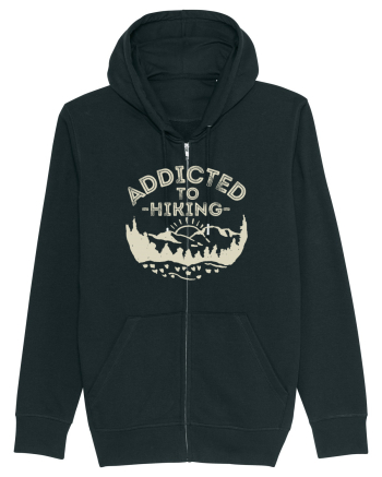 Addicted To Hiking Black