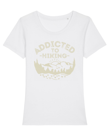 Addicted To Hiking White
