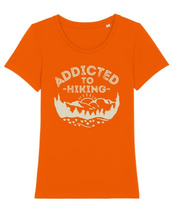 Addicted To Hiking Bright Orange