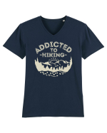 Addicted To Hiking Tricou mânecă scurtă guler V Bărbat Presenter