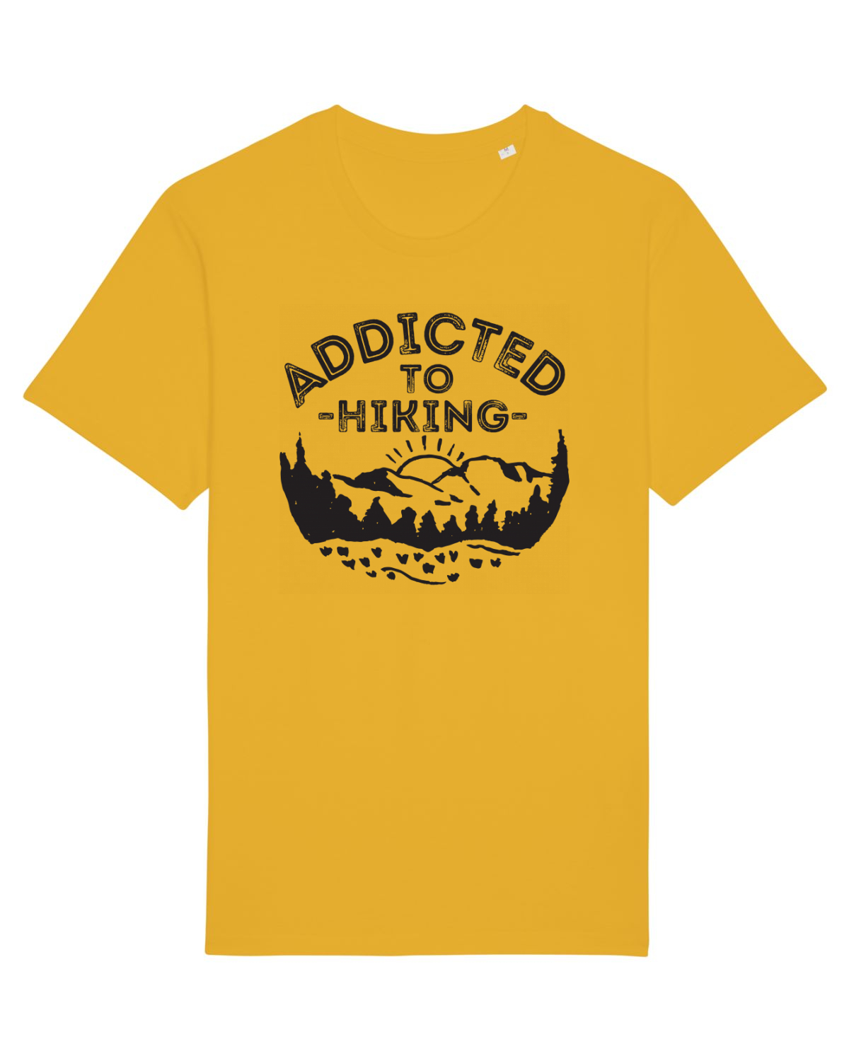 Tricou mânecă scurtă Unisex Rocker Spectra Yellow