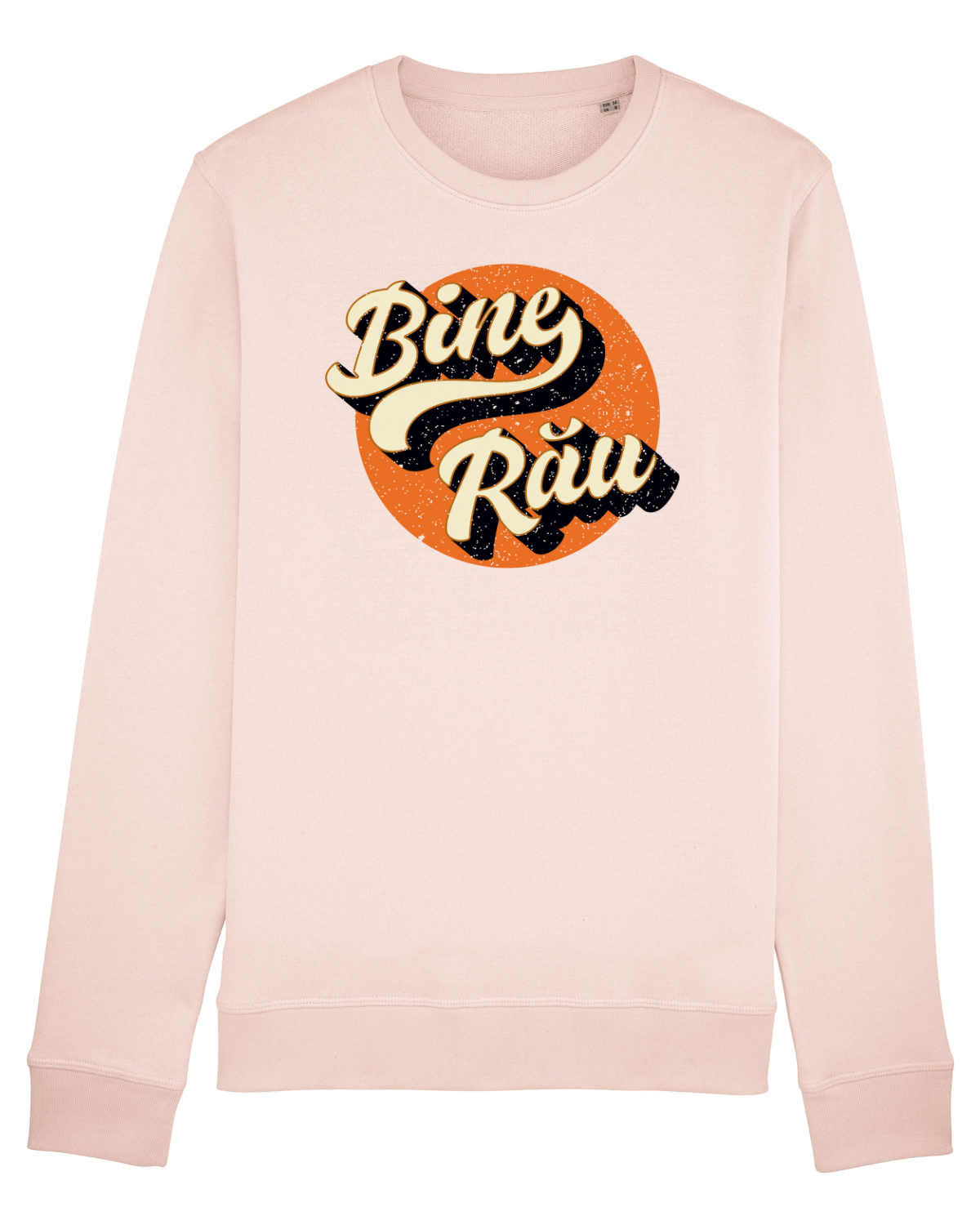 Bluză mânecă lungă Unisex Rise Candy Pink
