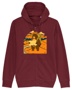 Hiking Bear Hanorac cu fermoar Unisex Connector