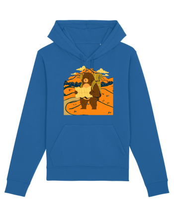 Hiking Bear Royal Blue