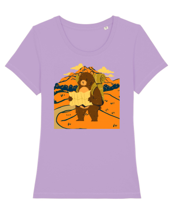 Hiking Bear Lavender Dawn