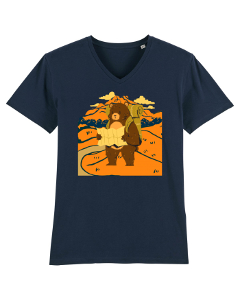 Hiking Bear French Navy