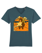 Hiking Bear Tricou mânecă scurtă guler V Bărbat Presenter