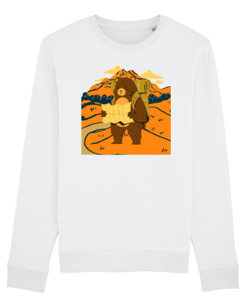 Hiking Bear White