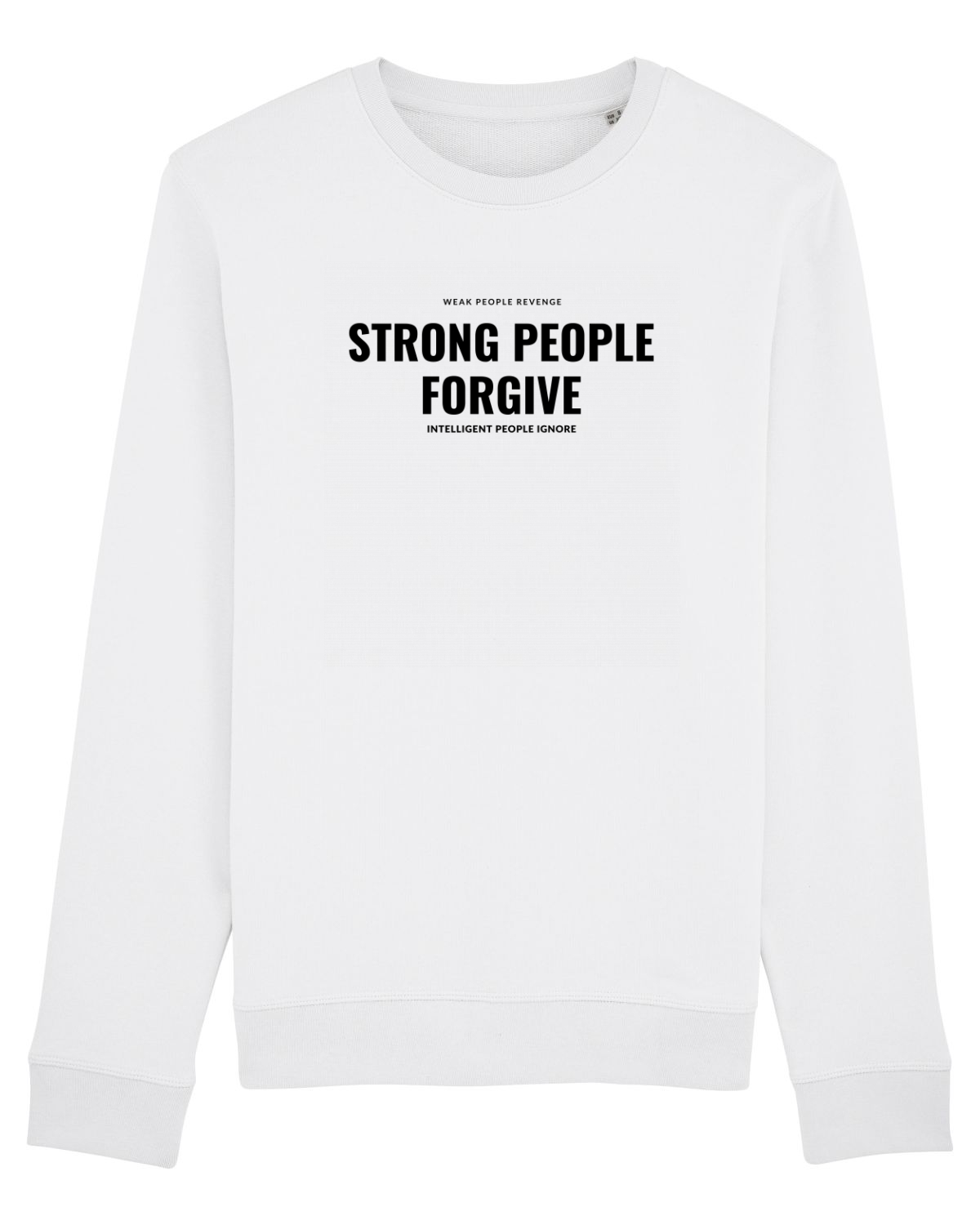 Bluză mânecă lungă Unisex Rise White
