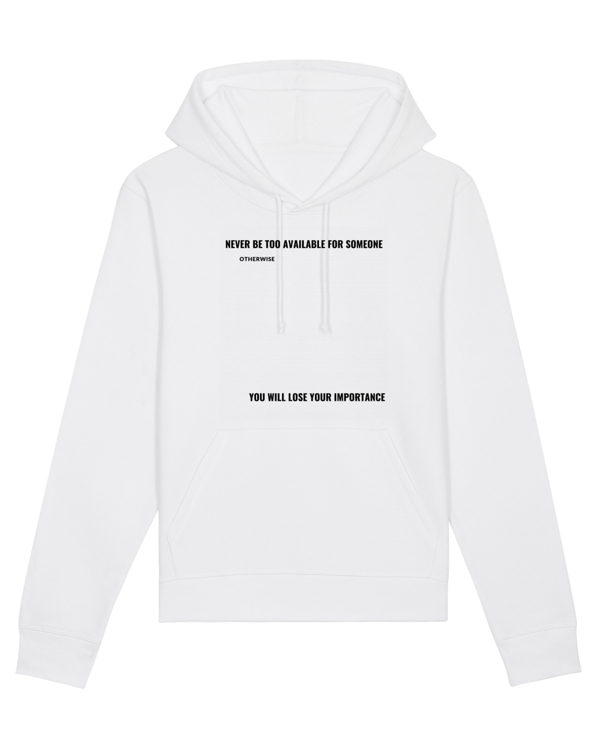 Hanorac Unisex Drummer White