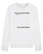 NEVER BE TOO AVAILABLE FOR SOMEONE Bluză mânecă lungă Unisex Rise
