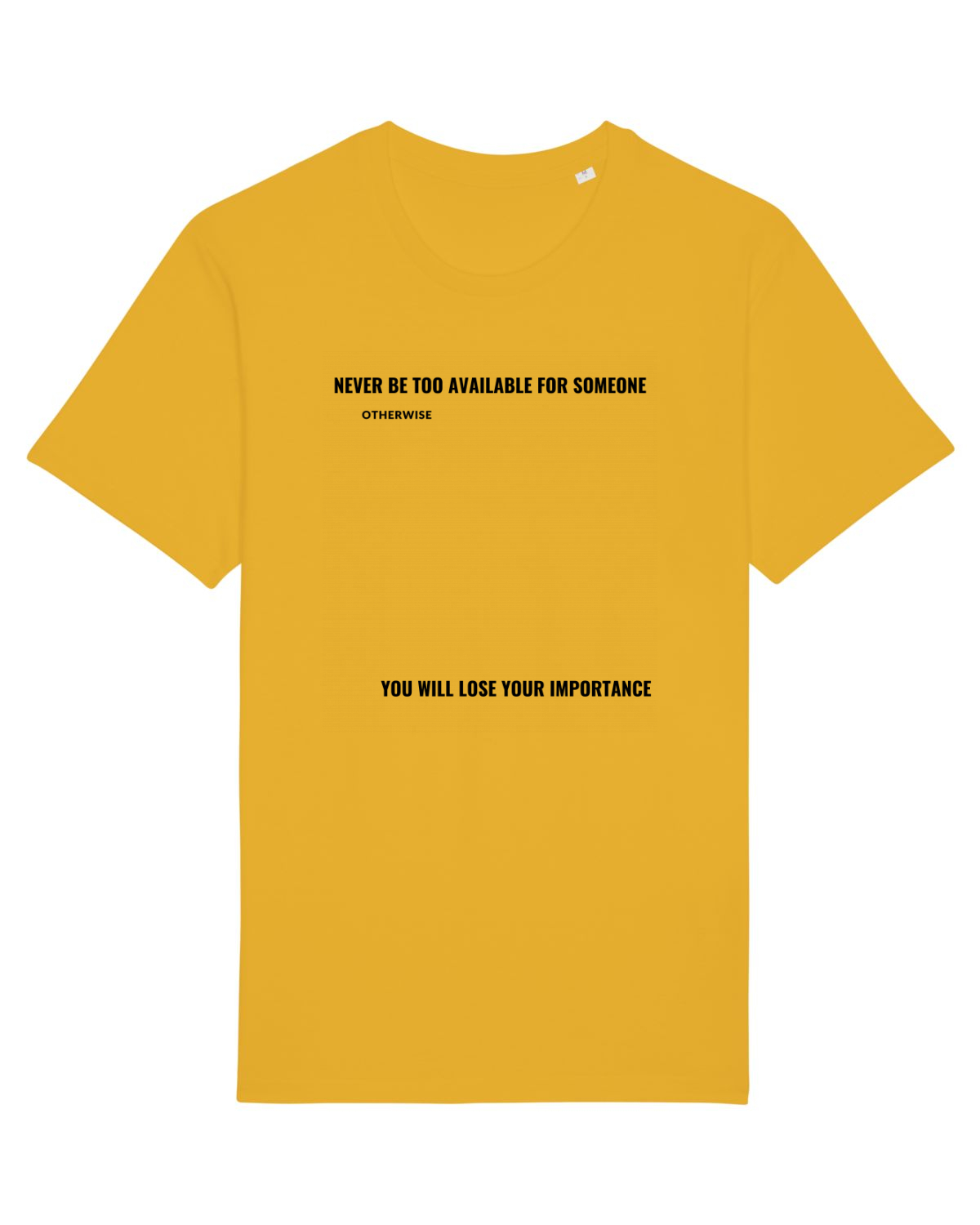 Tricou mânecă scurtă Unisex Rocker Spectra Yellow